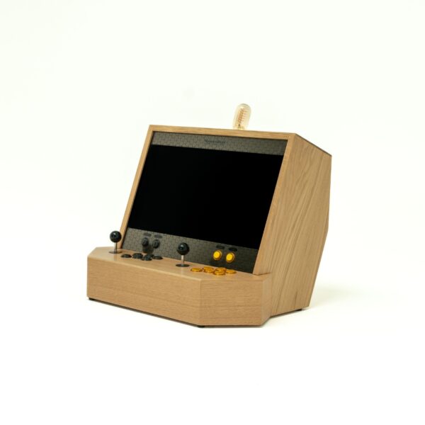 Wooden arcade cabinet