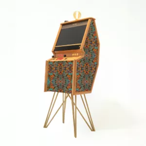 Meuble d'arcade premium autoportant en tissu Rosetta