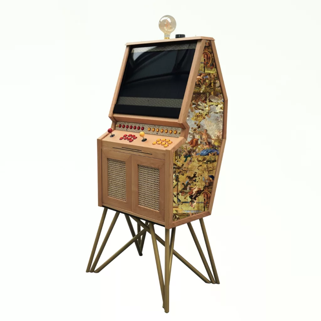 luxury-retro-arcade-senpai-v3-hampton-gold-maison-roshi
