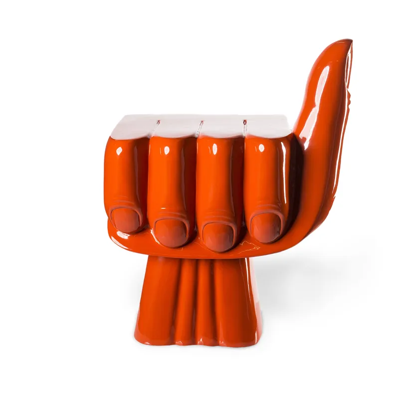 Pols Potten quirky orange chair for housewarming gifts