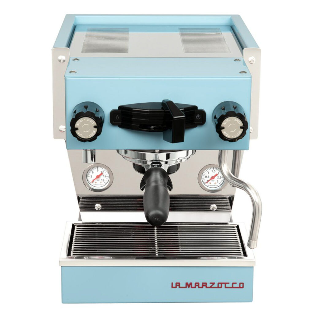 Light Blue la marzocco coffee machine for house warming gifts