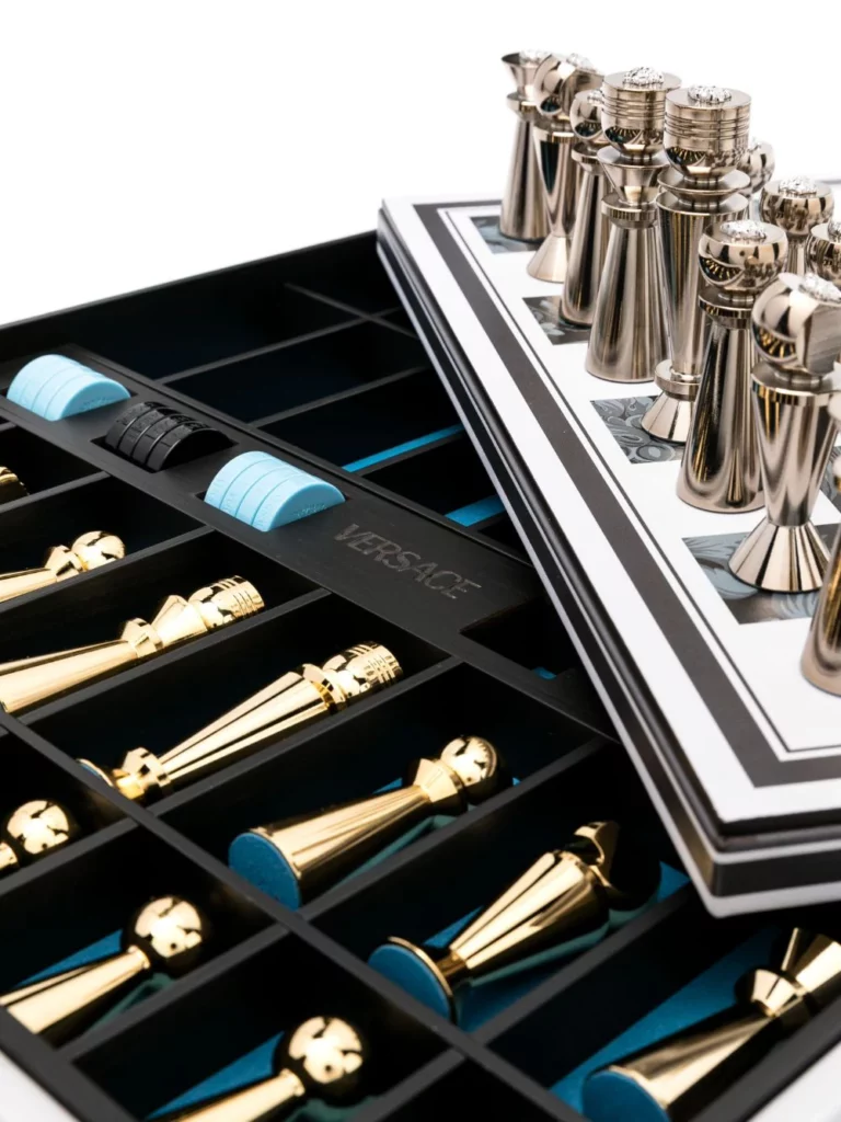 Versace luxury game chess kit