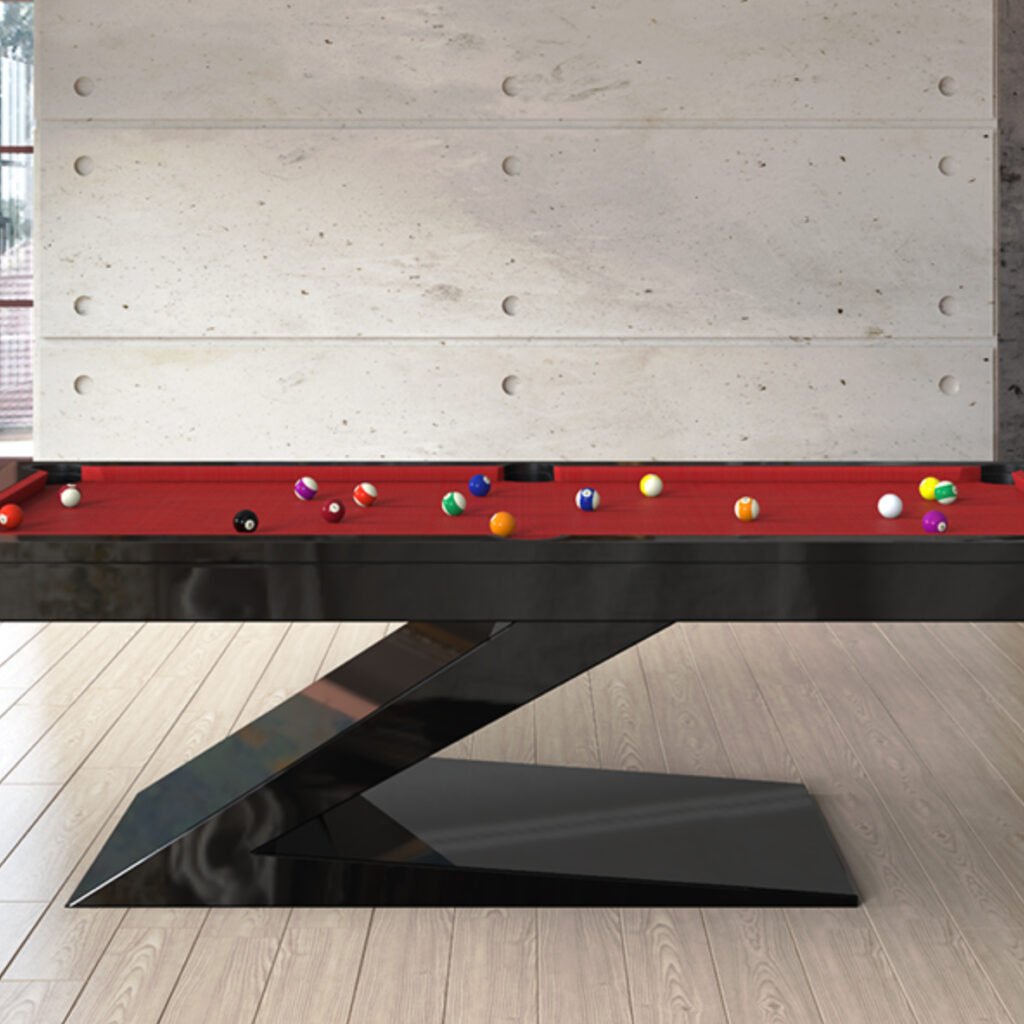 Luxury pool table for game rooms