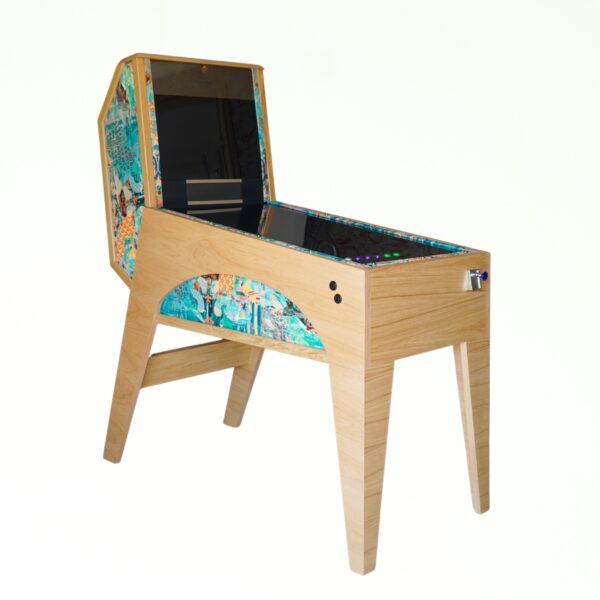 luxury wooden pinball machine