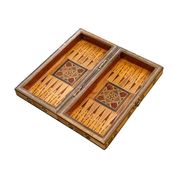 Lemon Tree Backgammon & Chess Travel Set