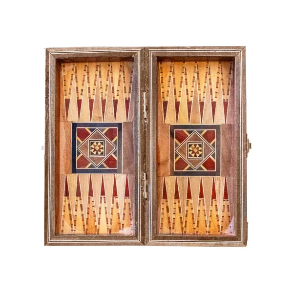 Lemon Tree Backgammon & Chess Travel Set