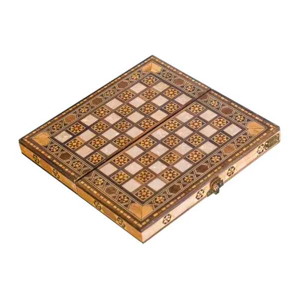 Lemon Tree Backgammon & Chess Travel Set