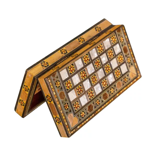 Lemon Tree Backgammon & Chess Travel Set