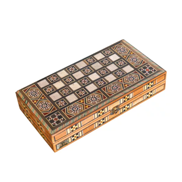 Lemon Tree Backgammon & Chess Small Set - Image 2