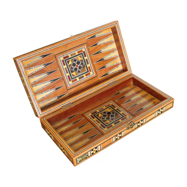 Lemon Tree Backgammon & Chess Small Set - Image 5