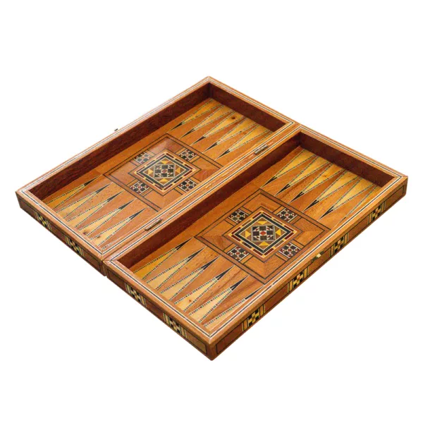 Lemon Tree Backgammon & Chess Medium Set
