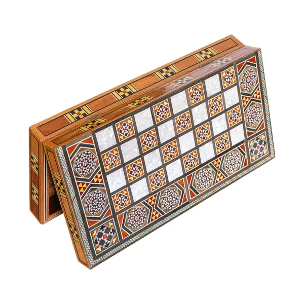 Lemon Tree Backgammon & Chess Medium Set
