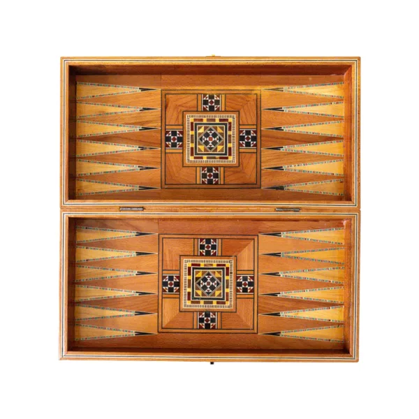 Lemon Tree Backgammon & Chess Medium Set