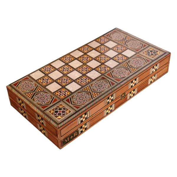 Lemon Tree Backgammon & Chess Large Set