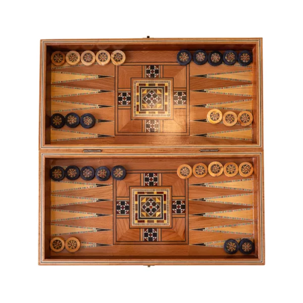 Lemon Tree Backgammon & Chess Large Set