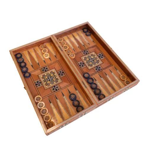 Lemon Tree Backgammon & Chess Large Set