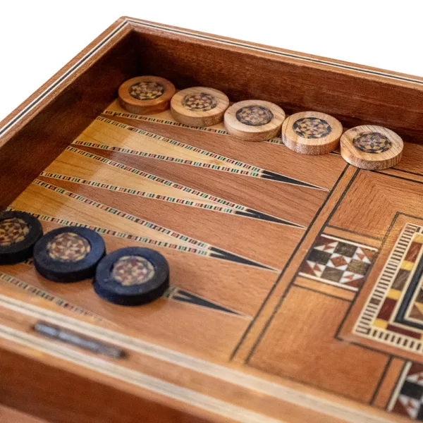 Lemon Tree Backgammon & Chess Large Set