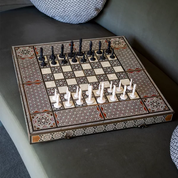 Chess & Backgammon Set - Artisan